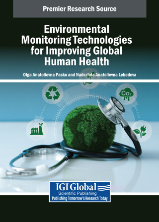 Omslagafbeelding: Environmental Monitoring Technologies for Improving Global Human Health 9798369385326