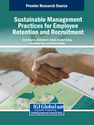 Cover image: Sustainable Management Practices for Employee Retention and Recruitment 9798369386798