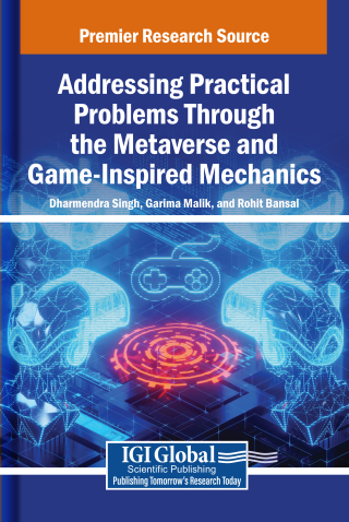 Omslagafbeelding: Addressing Practical Problems Through the Metaverse and Game-Inspired Mechanics 9798369388860