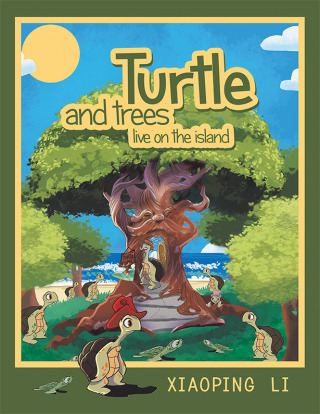 Cover image: Turtle and trees live on the island 9798369415306