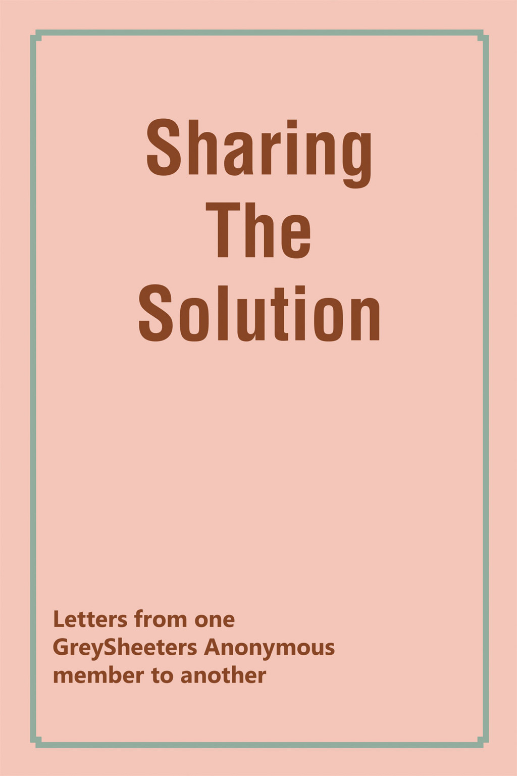 SHARING THE SOLUTION (eBook)
