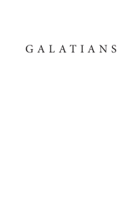 صورة الغلاف: Galatians 9798385200184