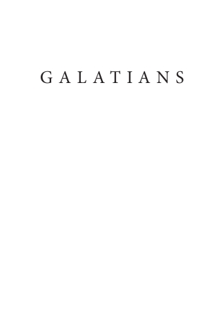 Cover image: Galatians 9798385200184