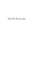 Imagen de portada: World Remade 9798385200917