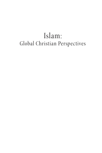 Imagen de portada: Islam: Global Christian Perspectives 9798385205240