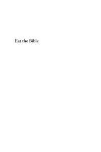 Cover image: Eat the Bible 9798385211487