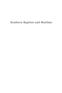 Imagen de portada: Southern Baptists and Muslims 9798385212507