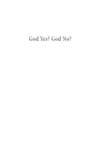 Cover image: God Yes? God No? 9798385212538