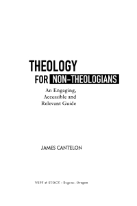 Cover image: Theology for Non-Theologians 9798385218042