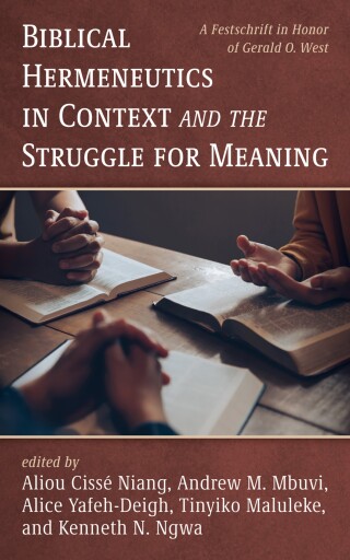 Imagen de portada: Biblical Hermeneutics in Context and the Struggle for Meaning 9798385219902