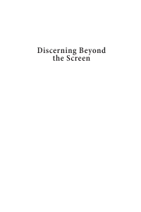 Cover image: Discerning Beyond the Screen 9798385221578