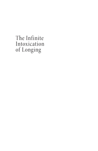 صورة الغلاف: The Infinite Intoxication of Longing 9798385225101