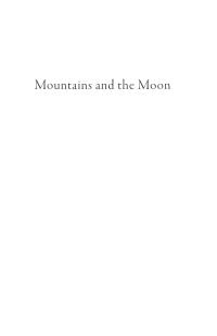 Imagen de portada: Mountains and the Moon 9798385226665