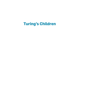 Imagen de portada: Turing's Children 9798400731778