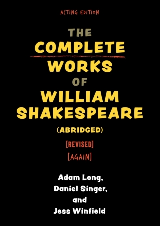 Cover image: The Complete Works of William Shakespeare (abridged) [revised] [again] 1st edition 9781493077304