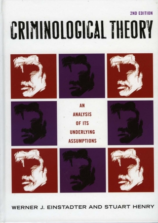 Immagine di copertina: Criminological Theory 2nd edition 9780742542914