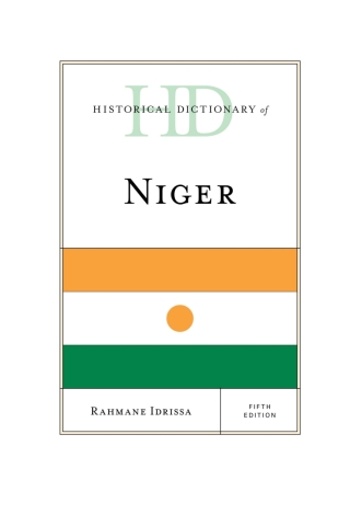 Cover image: Historical Dictionary of Niger 5th edition 9781538169513