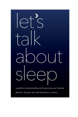 صورة الغلاف: Let's Talk about Sleep 1st edition 9781538131213