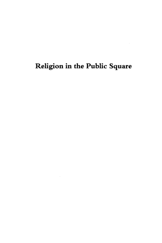 表紙画像: Religion in the Public Square 1st edition 9780847683413