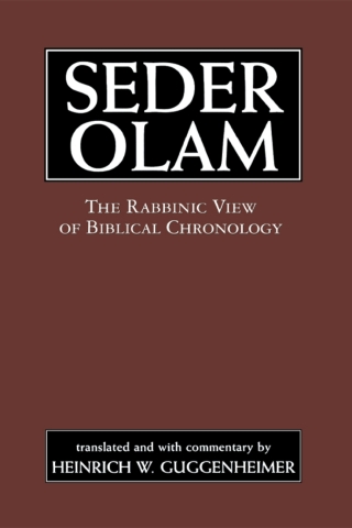 Cover image: Seder Olam 1st edition 9780765760210