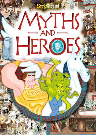 Cover image: Myths and Heroes: Seek and Find 1st edition 9798765403433