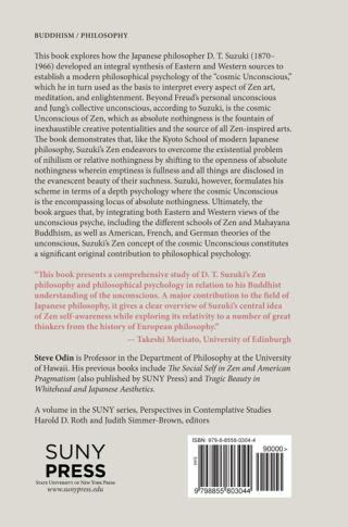 Cover image: D. T. Suzuki on the Unconscious in Zen Art, Meditation, and Enlightenment 9798855803037