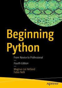 Cover image: Beginning Python 4th edition 9798868801952