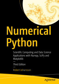 Imagen de portada: Numerical Python 3rd edition 9798868804120