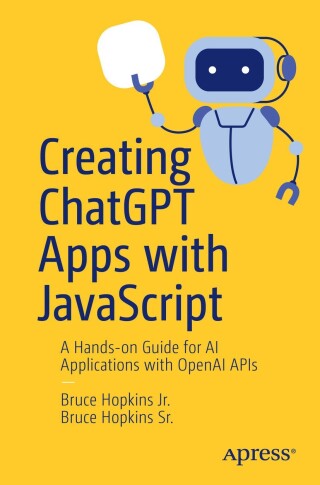Imagen de portada: Creating ChatGPT Apps with JavaScript 9798868812200