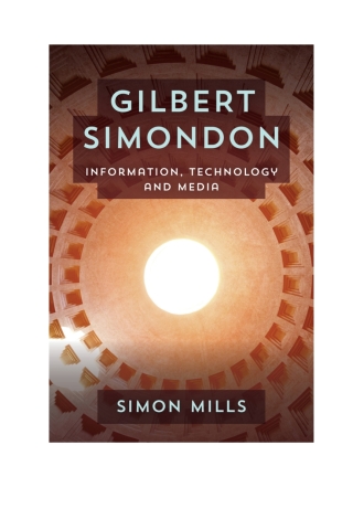 Cover image: Gilbert Simondon 1st edition 9781783481484