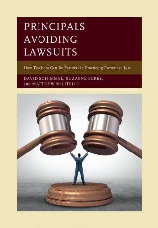 Immagine di copertina: Principals Avoiding Lawsuits 1st edition 9781475831184