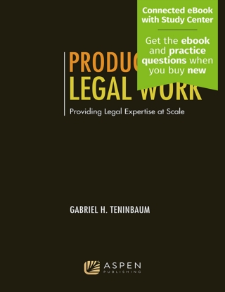 Imagen de portada: Productizing Legal Work 1st edition 9781543835175