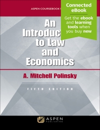 Imagen de portada: Introduction to Law and Economics 5th edition 9781454894070