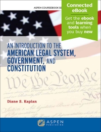 Cover image: Introduction to the American Legal System, Government, and Constitutional Law 9781454857334
