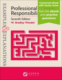 Cover image: Examples & Explanations for Professional Responsibility 7th edition 9781543846171