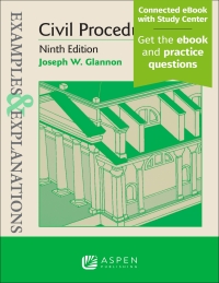 Imagen de portada: Examples & Explanations for Civil Procedure 9th edition 9781543839333