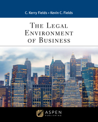 Imagen de portada: The Legal Environment of Business 1st edition 9781543816105