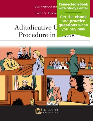 表紙画像: Adjudicative Criminal Procedure in Focus 1st edition 9781454883067