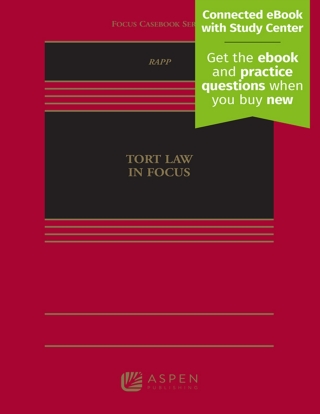 Cover image: Tort Law in Focus 9781543807820