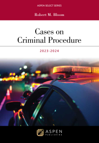 Imagen de portada: Cases on Criminal Procedure 2023-2024 9798886143966