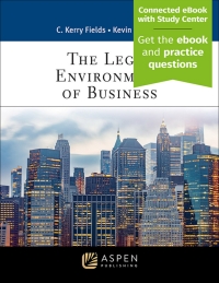 Cover image: The Legal Environment of Business 1st edition 9781543816105