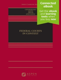 Imagen de portada: Federal Courts in Context 1st edition 9781543850314