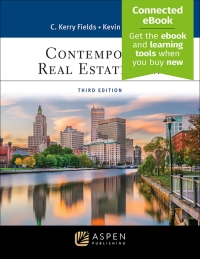 Imagen de portada: Contemporary Real Estate Law 3rd edition 9781543839494
