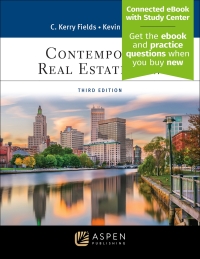 Imagen de portada: Contemporary Real Estate Law 3rd edition 9781543839494