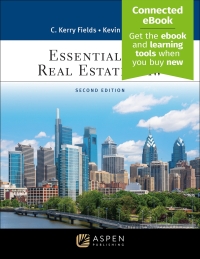 Cover image: Essentials of Real Estate Law 2nd edition 9781543808919