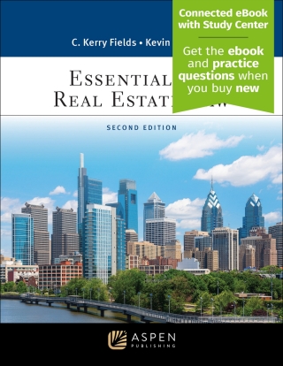 Cover image: Essentials of Real Estate Law 2nd edition 9781543808919