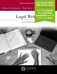 Cover image: Legal Writing 5th edition 9781543858648