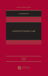 Cover image: Constitutional Law 7th edition 9798886144574