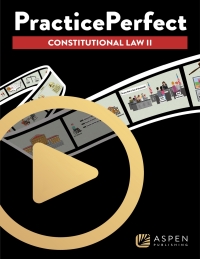 Imagen de portada: PracticePerfect Constitutional Law II 1st edition 9798886145434