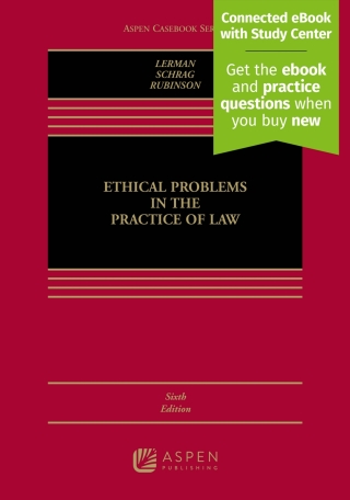 Cover image: Ethical Problems in the Practice of Law 6th edition 9781543846218